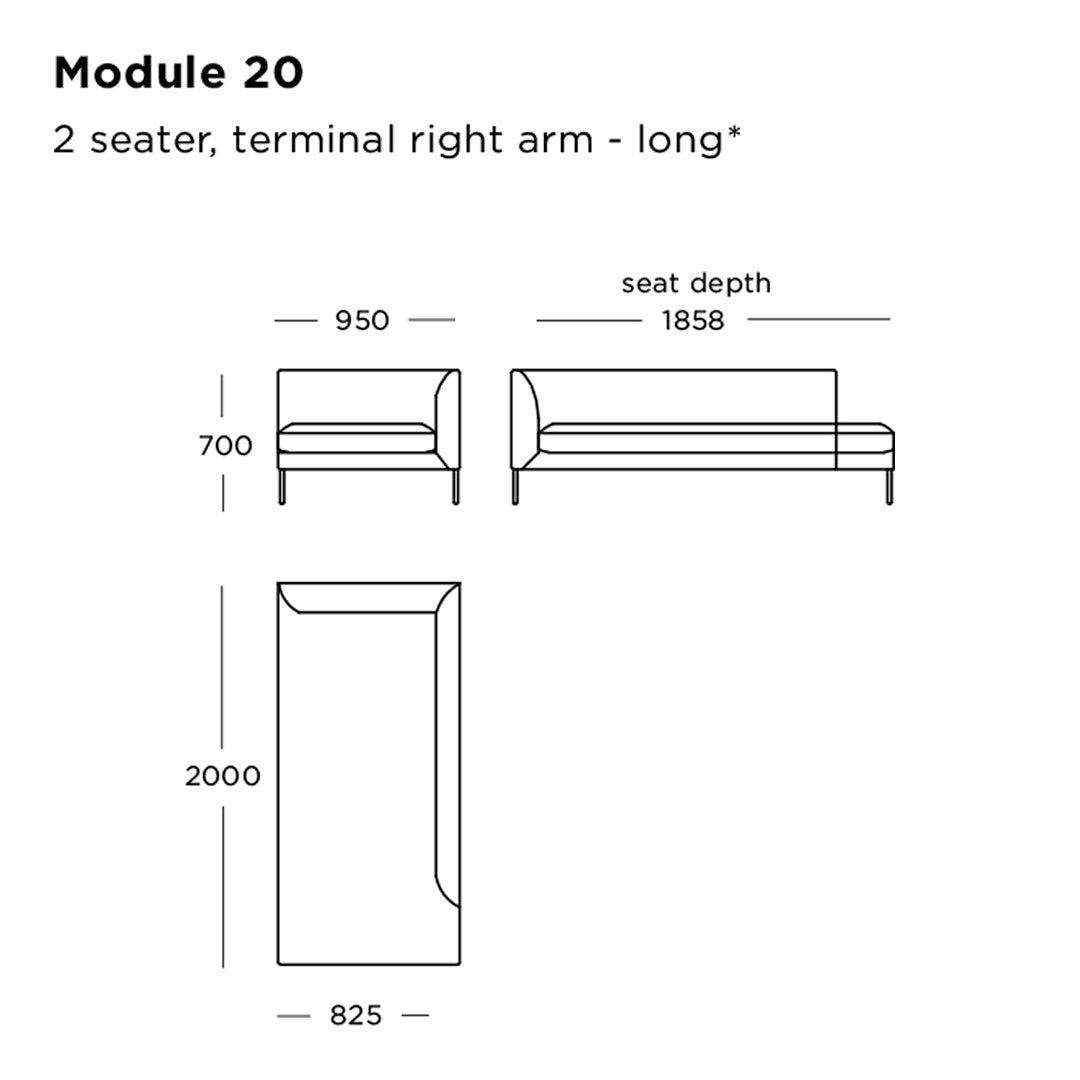 Blade Pre-configured Sofa - Setup 1