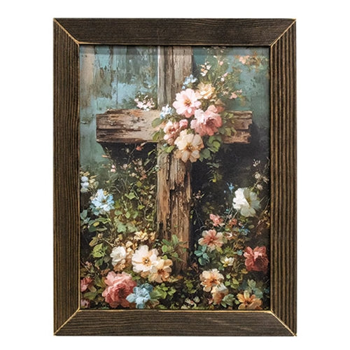 Cross of Renewal Framed Print