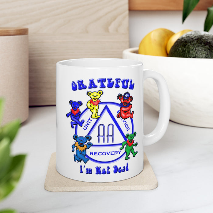 Grateful Not Dead 11oz AA Ceramic Mug