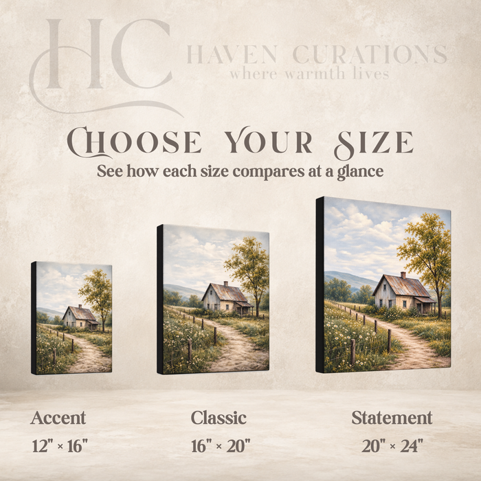 The Heart of Home Personalized Canvas Wall Art