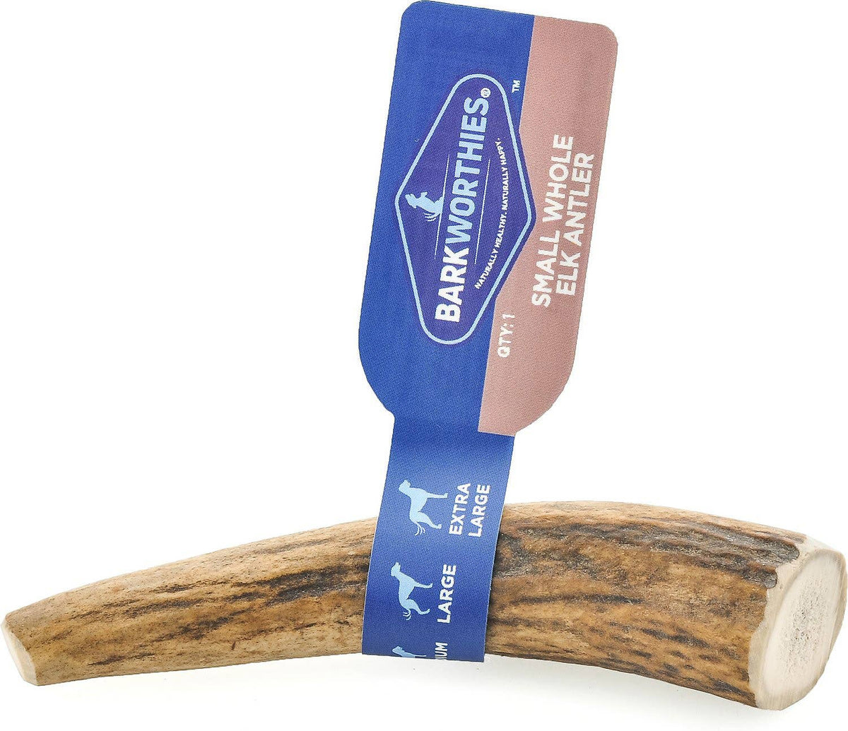 Barkworthies Elk Antler Whole Small