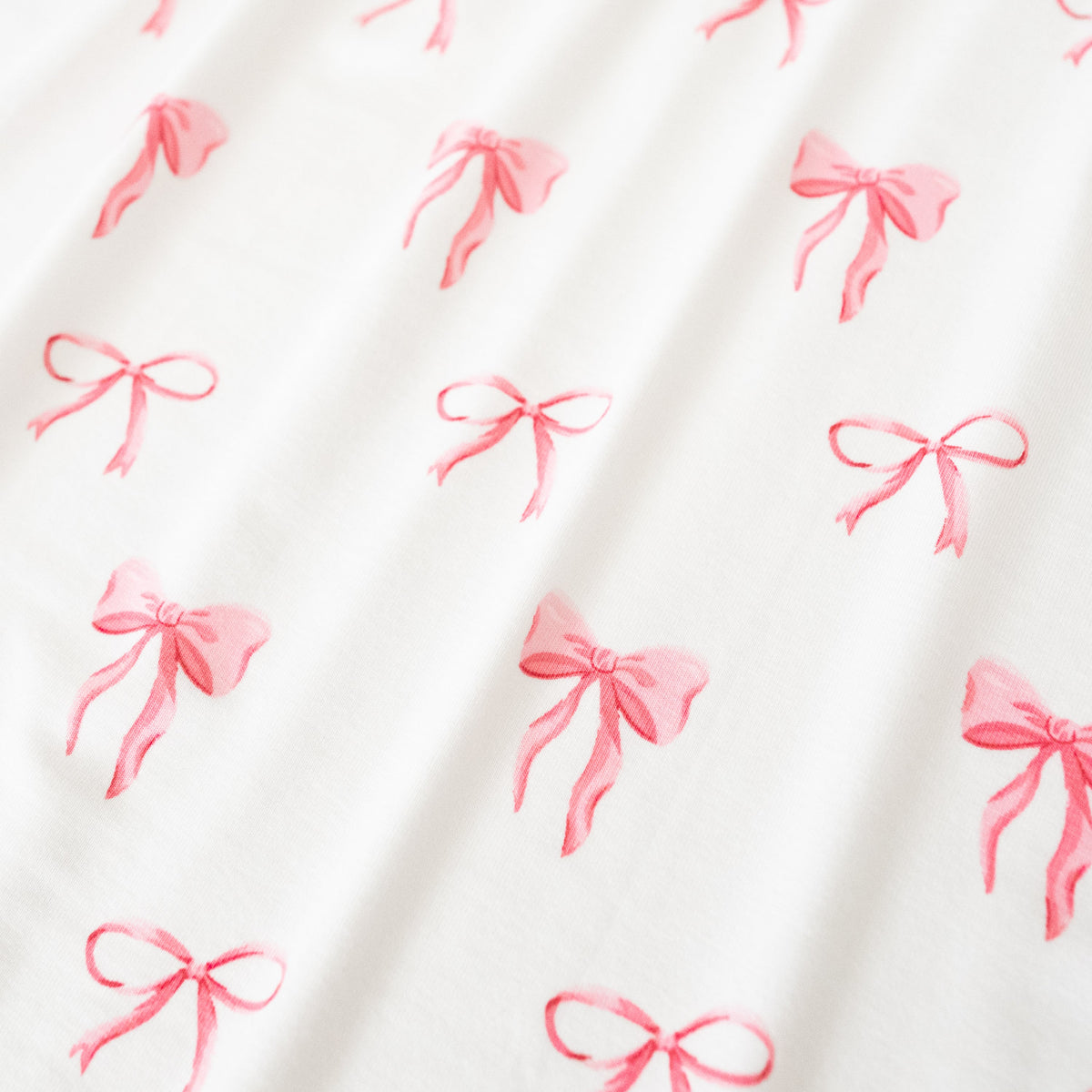 Short Sleeve Pajamas in Bow
