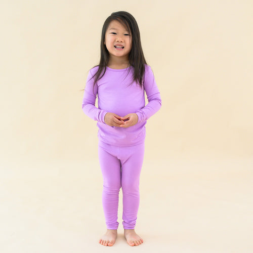 Long Sleeve Pajamas in Poi