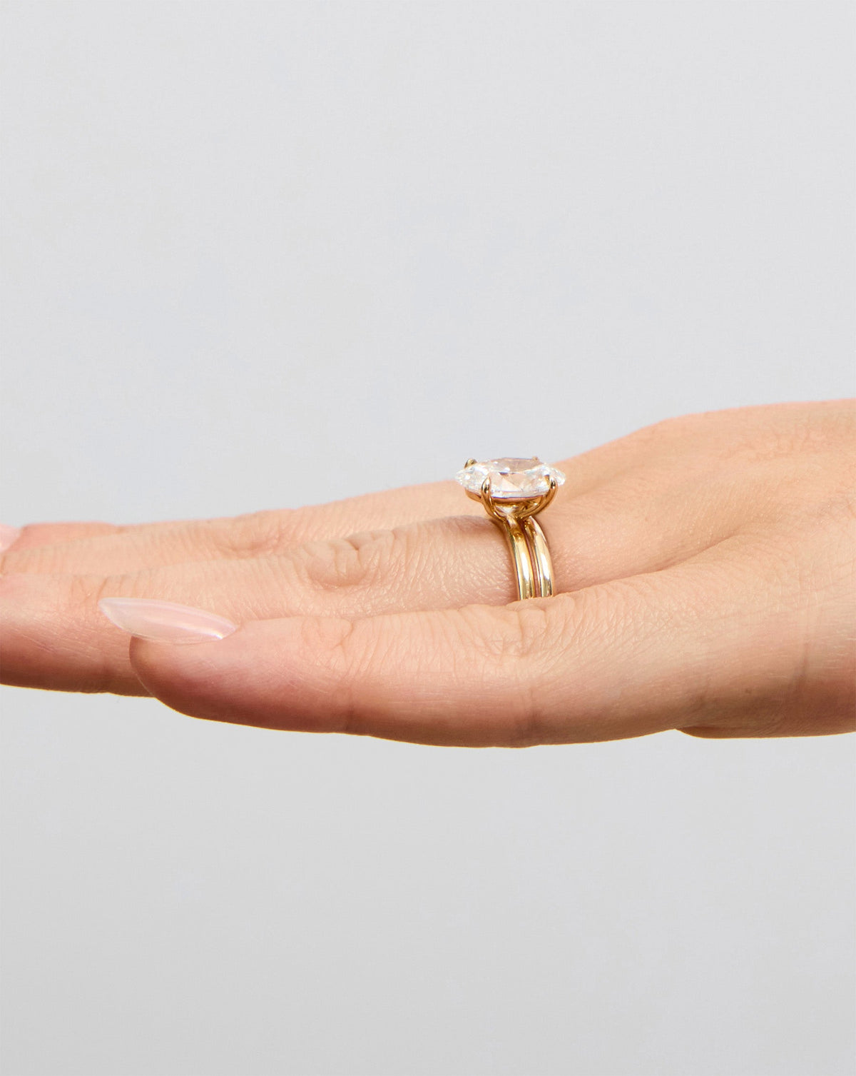 2 mm Classic Gold Band with Birthstone