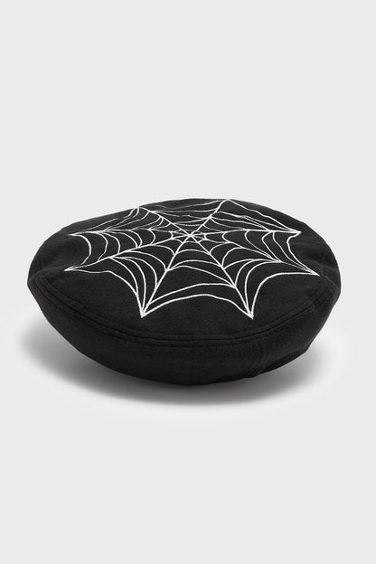Black Widow Beret Hat