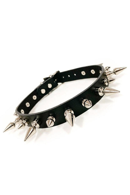 Anarchy Addict Spiked Collar