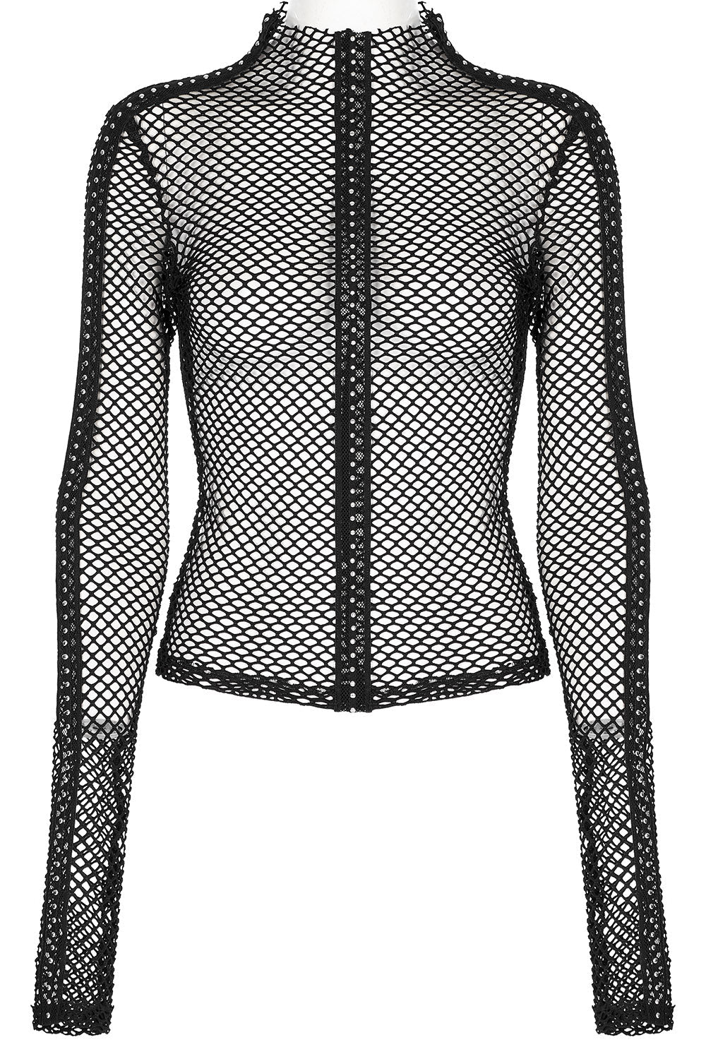 Club Creature Fishnet Top [BLACK]