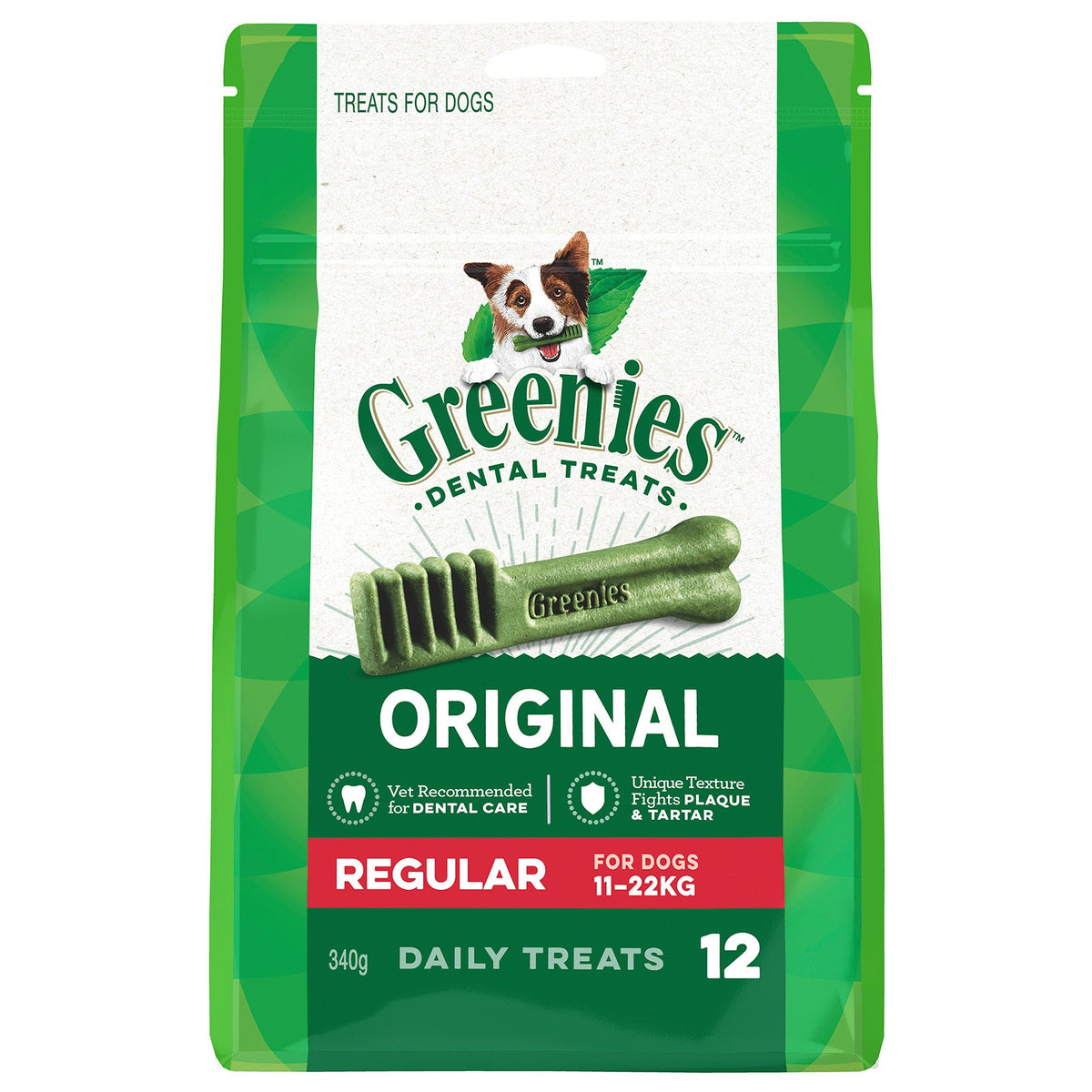 Greenies - Original Dental Dog Treats Regular 11 - 22kg