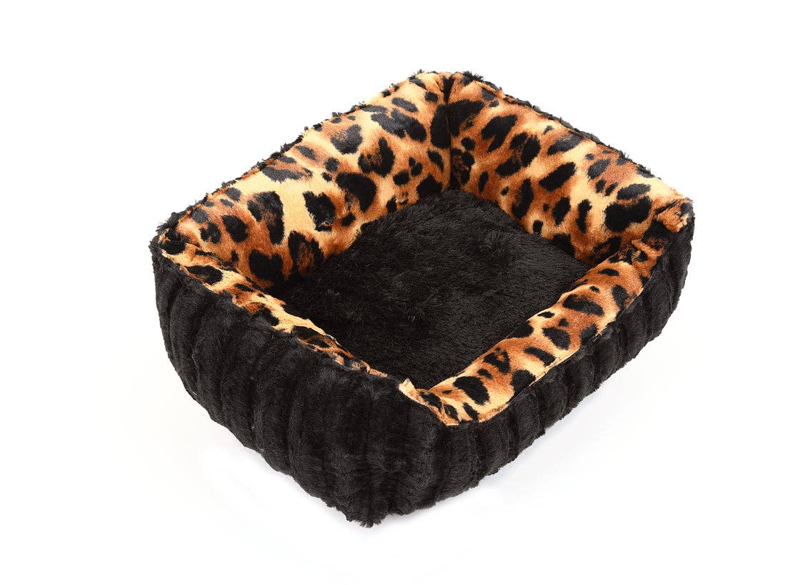 Baylee Nasco - Big Cat with Black Shag & Mink Lounge Bed