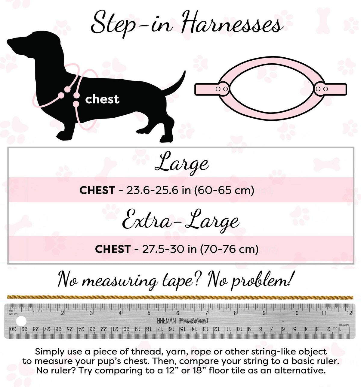 PoisePup - STEP-IN HARNESS - DARK NIGHT