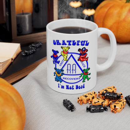Grateful Not Dead 11oz AA Ceramic Mug