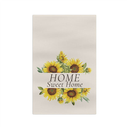 Home Sweet Home Sunflower Kitchen Tea Towel
