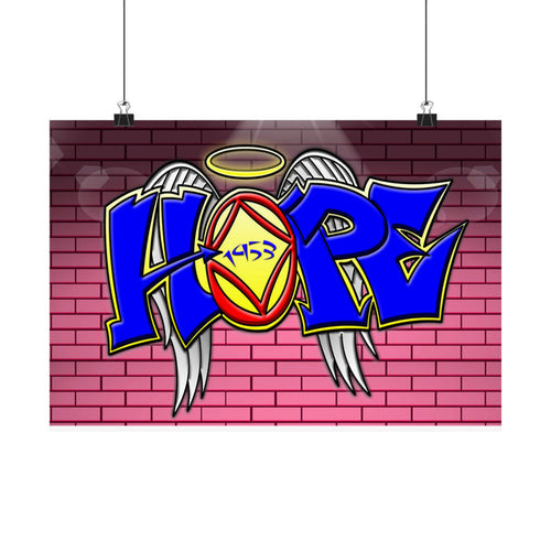 Hope Wing Street Style Horizontal Posters