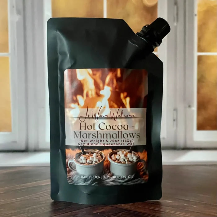 Hot Cocoa + Marshmallows Soft Pour Wax