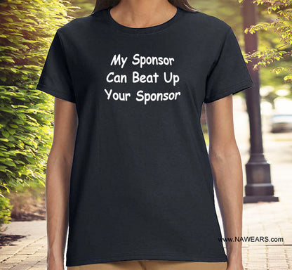 ldTs- My Sponsor Can Beat Ladies T's