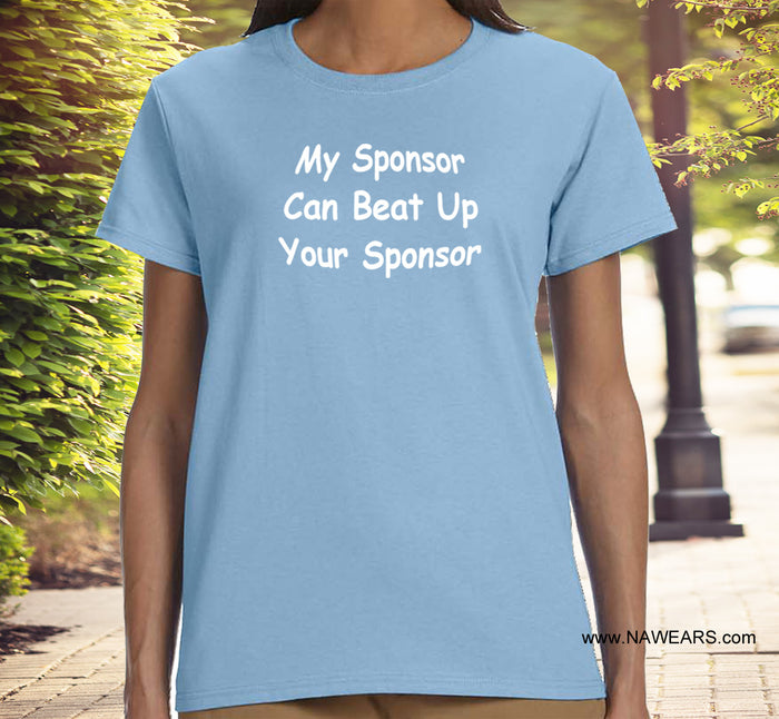 ldTs- My Sponsor Can Beat Ladies T's