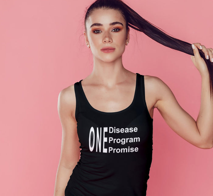 ltt- One Disease One Program Ladies Tank Tops