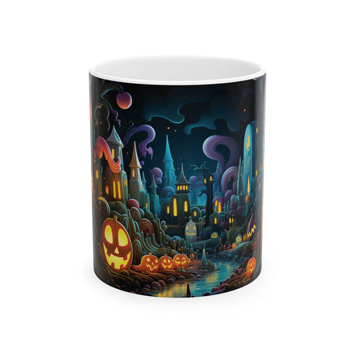 Moonlit Pumpkin Hollow Mug