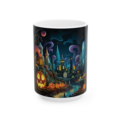 Moonlit Pumpkin Hollow Mug