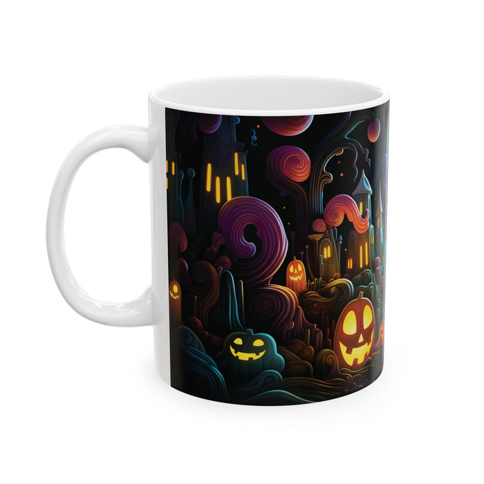 Moonlit Pumpkin Hollow Mug