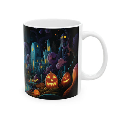 Moonlit Pumpkin Hollow Mug