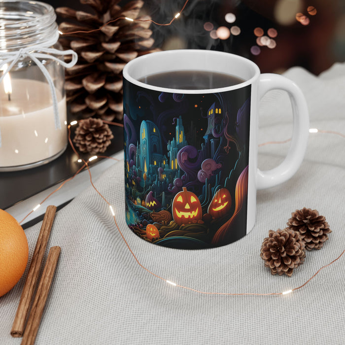 Moonlit Pumpkin Hollow Mug