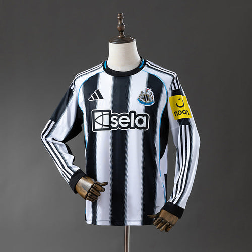 Newcastle United 25/26 Home Long Sleeve Jersey