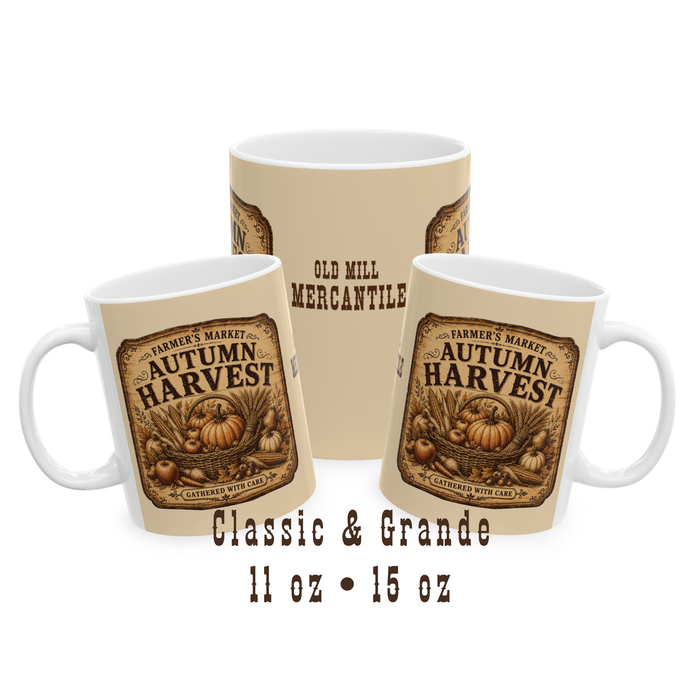 Old Mill Mercantile Autumn Harvest Mug