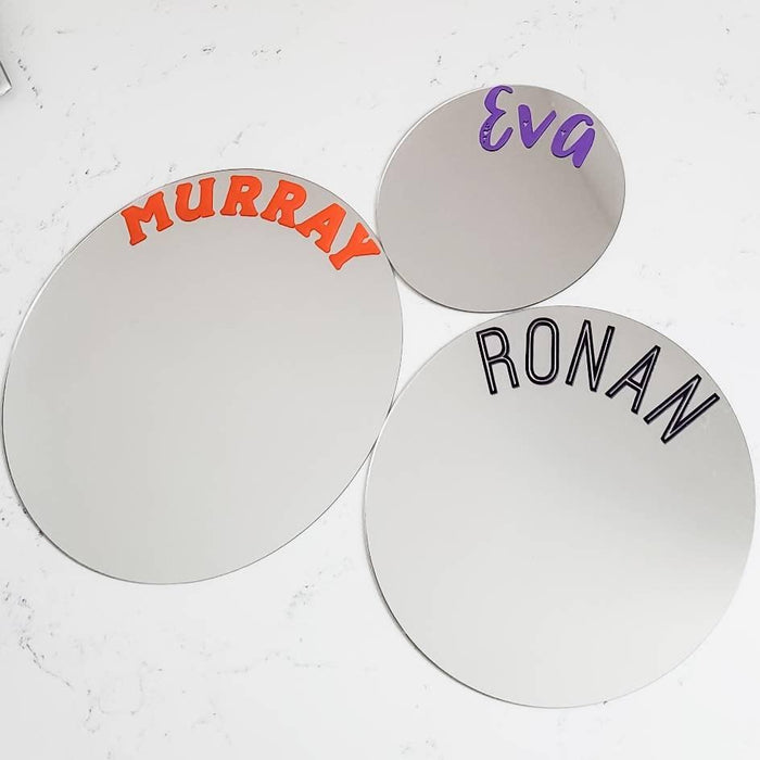 Personalized Safety Mirror for Kids Salt and Sparkle