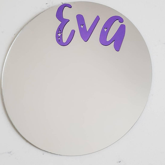 Personalized Safety Mirror for Kids Salt and Sparkle
