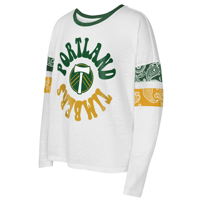 PORTLAND TIMBERS FC YOUTH TEAM FIRST LONG SLEEVE TEE