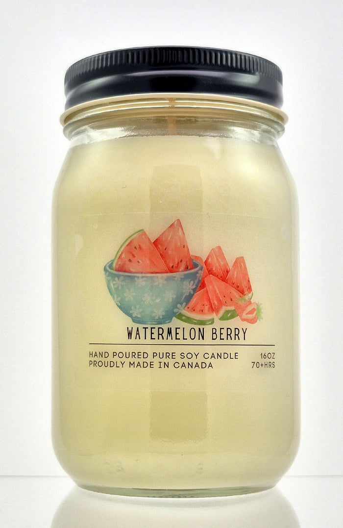 Serendipity Soy Wax Candle - Watermelon Berry