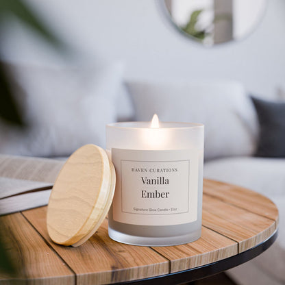 Signature Glow Crackling Wood Wick Candle | Core Collection