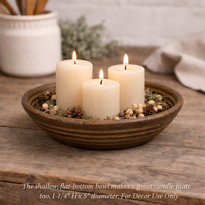 Treenware Wooden Finger Bowl