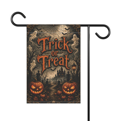 Trick or Treat Halloween Garden Flag