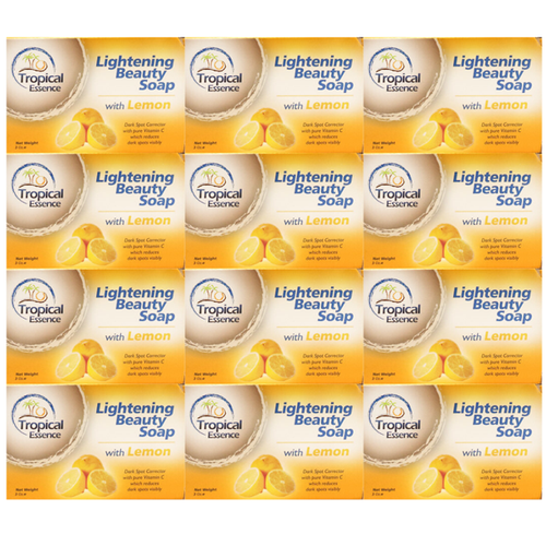 Tropical Essence Lightening Beauty Soap with LEMON (6 PACK) TROPICAL ESSENCE