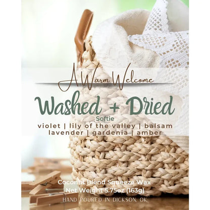 Washed + Dried Soft Pour Wax